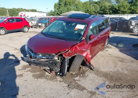 2020 Toyota Sienna Xle Premium z USA, uszkodzony, nr VIN 5TDYZ3DC8LS046997